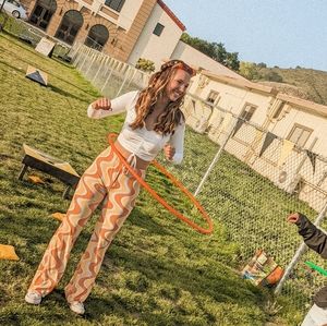 groovy flare pants